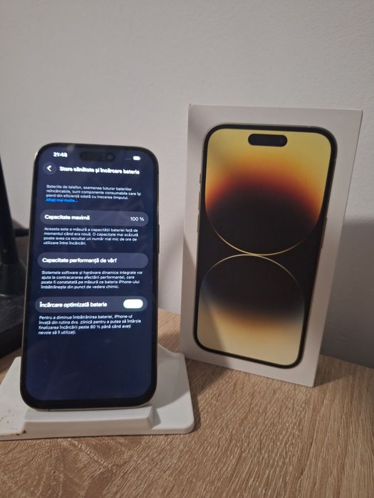 Vand-Schimb IPhone 14 Pro Gold 5G