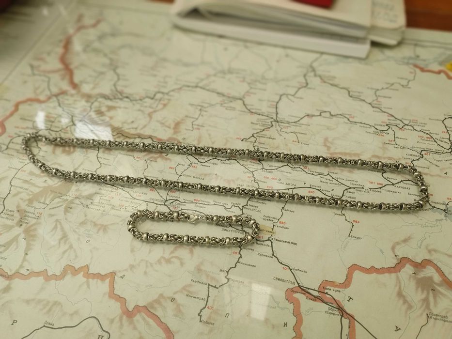 Синджир за шия и за ръка от медицинско желязо!