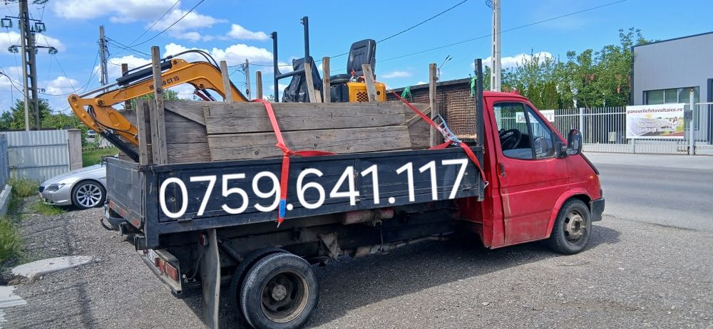 Transport marfă Moloz,Pământ,Nisip,balastru,ect