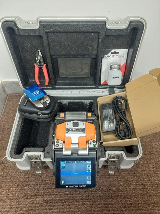Splicing machine fiber optic Sumitomo 71c aparat sudat fibra optica