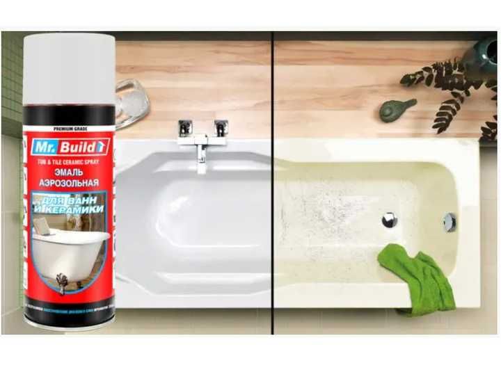 МR. BUILD краска акриловая для ванн и керамики 400 мл