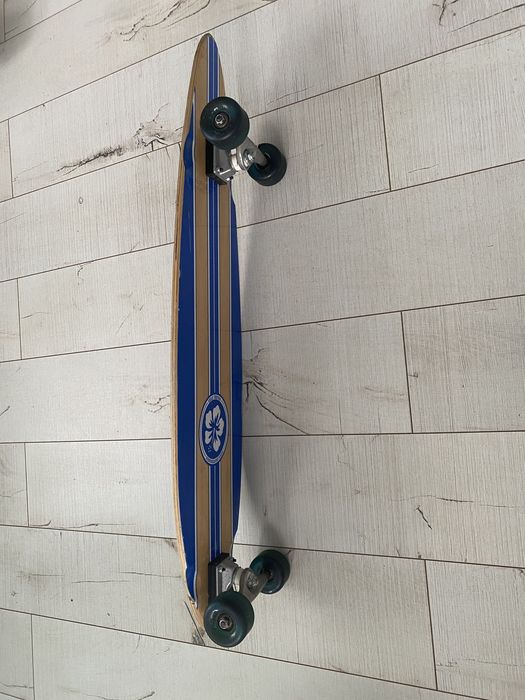 Longboard oxelo albastru
