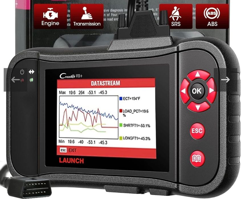 LAUNCH Creader VII OBD2 Уред за диагностично сканиране / диагностика