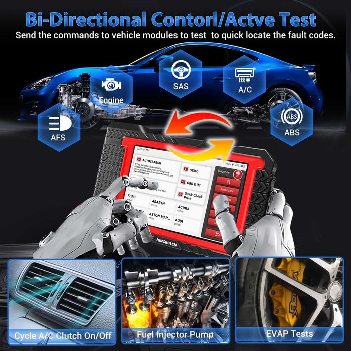 Diagnoza auto multimarca OBD2.  Rapid Eficient. Tester auto . Non Stop