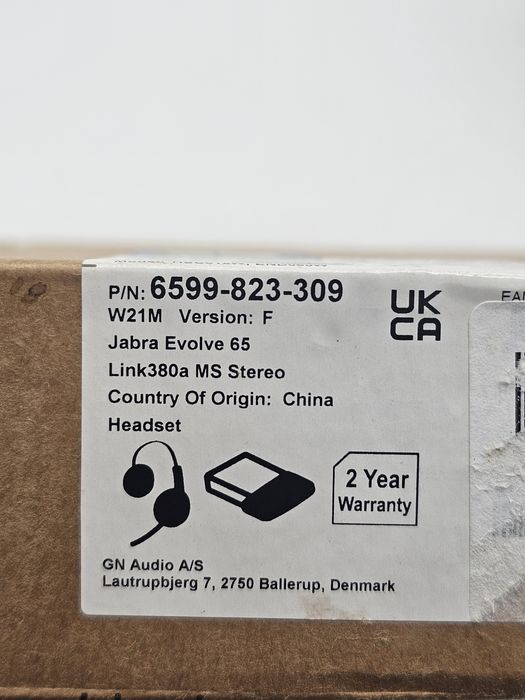 Jabra Evolve 65 Link 380a Stereo (6599-833-309) Casti