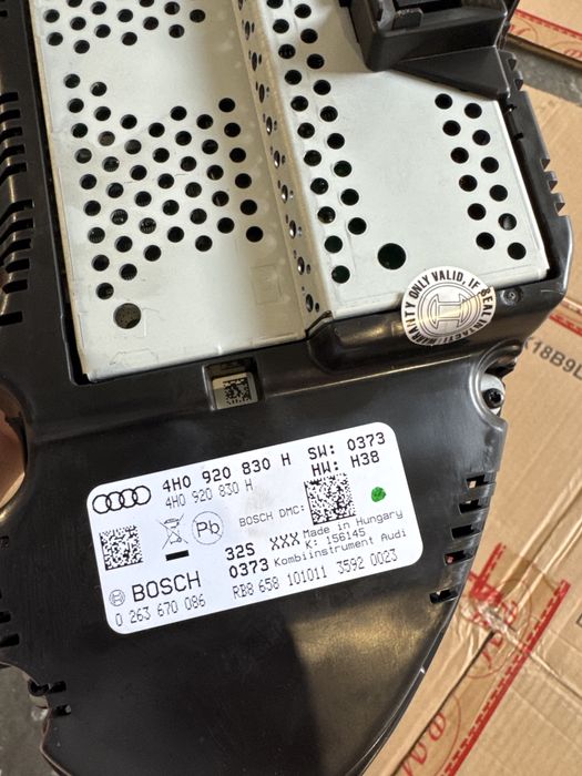 Ceas/Ceasuri Bord Audi A8 D4 Cod 4H0920830H De Europa