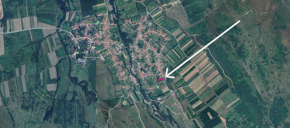 Teren intravilan de vânzare – 1.020 mp – Porumbacu de Sus (Sibiu)
