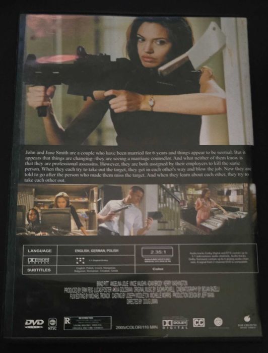 Mr. & Mrs. Smith - DVD film