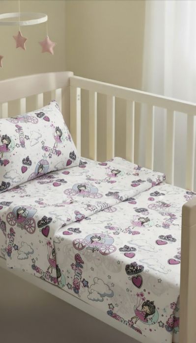 Спално бельо/спален комплект за кошара 100%памук