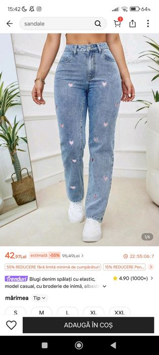 Blugi shein inimioare