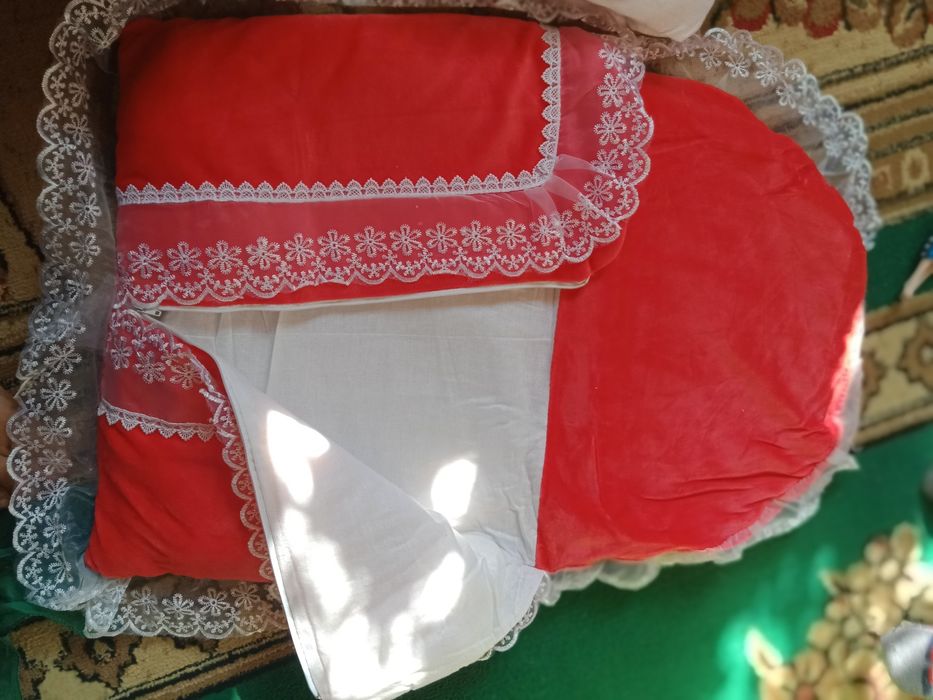 Конверт для новорожденной девочки принцессы за 2000тг