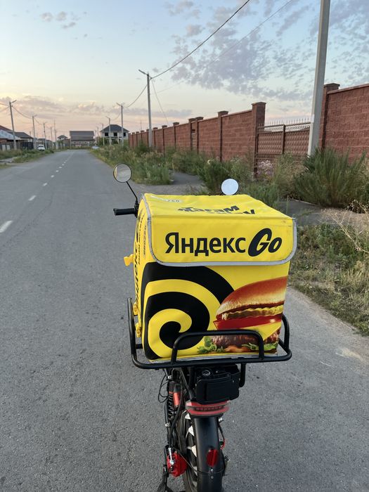 Chinka электровелосипед 2 АКБ + термосумка