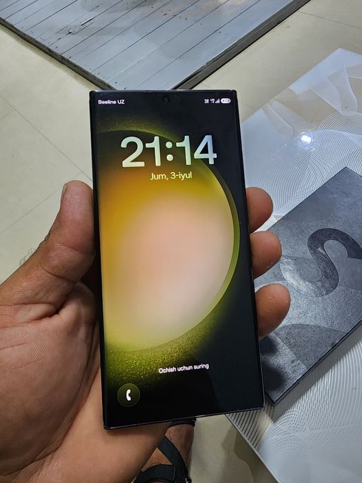 Samsumg s 23 ultra holati ideal 256 gb