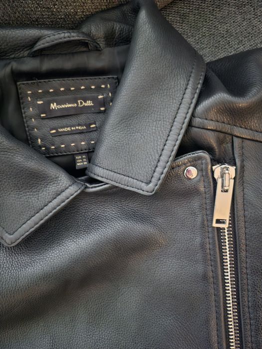 Кожено яке Massimo Dutti