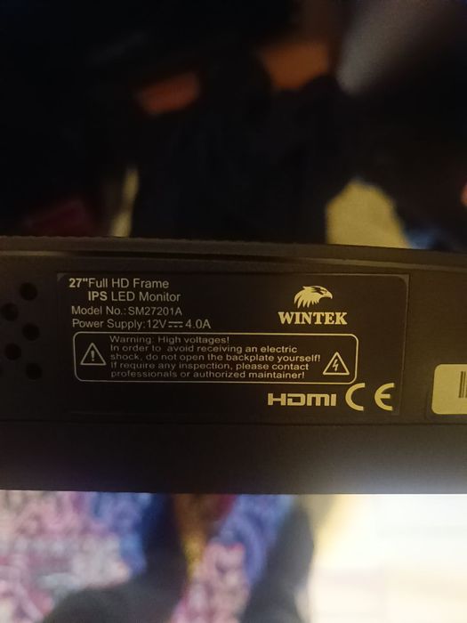 Монитор 165 Гц wintek