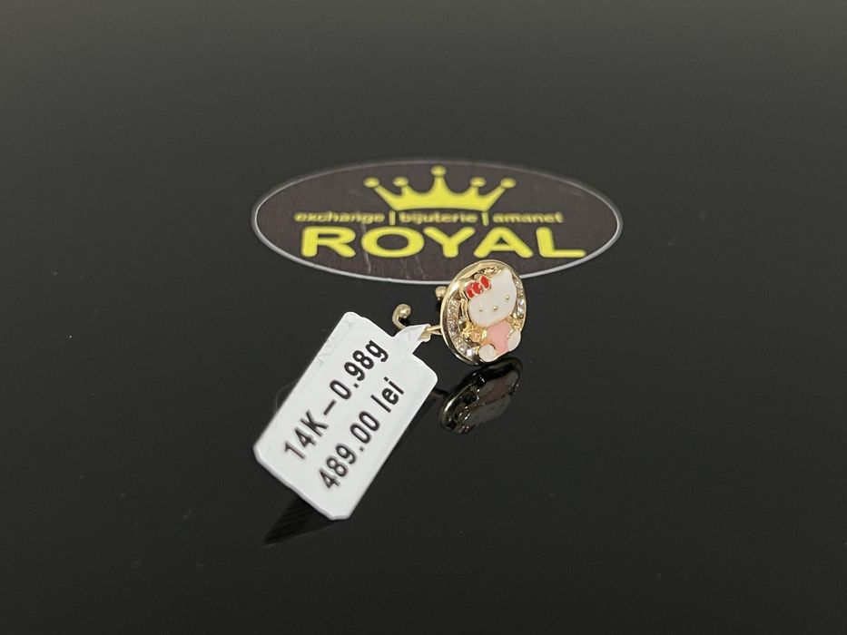 Bijuteria Royal CB : Inel copil aur 14k 585   0,98 gr