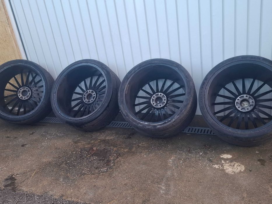 Джанти 22 цола 22x11.5J ET38 с гуми Continental 335/25 ZR22 – 4 броя