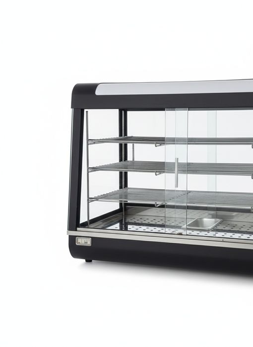 Vitrina electrica aer cald 90cm - transport gratuit