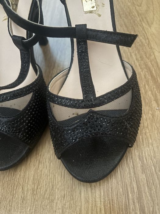 pantofi negri mei cu toc marimea 36