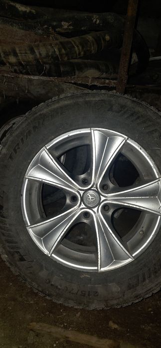 Диск с пакрышкай зимни