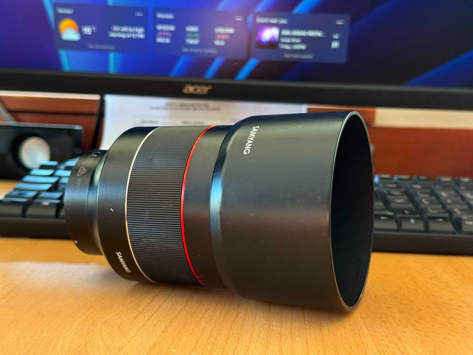 Обектив Samyang AF 85mm f/1.4 FE за Sony E-mount (Full Frame)