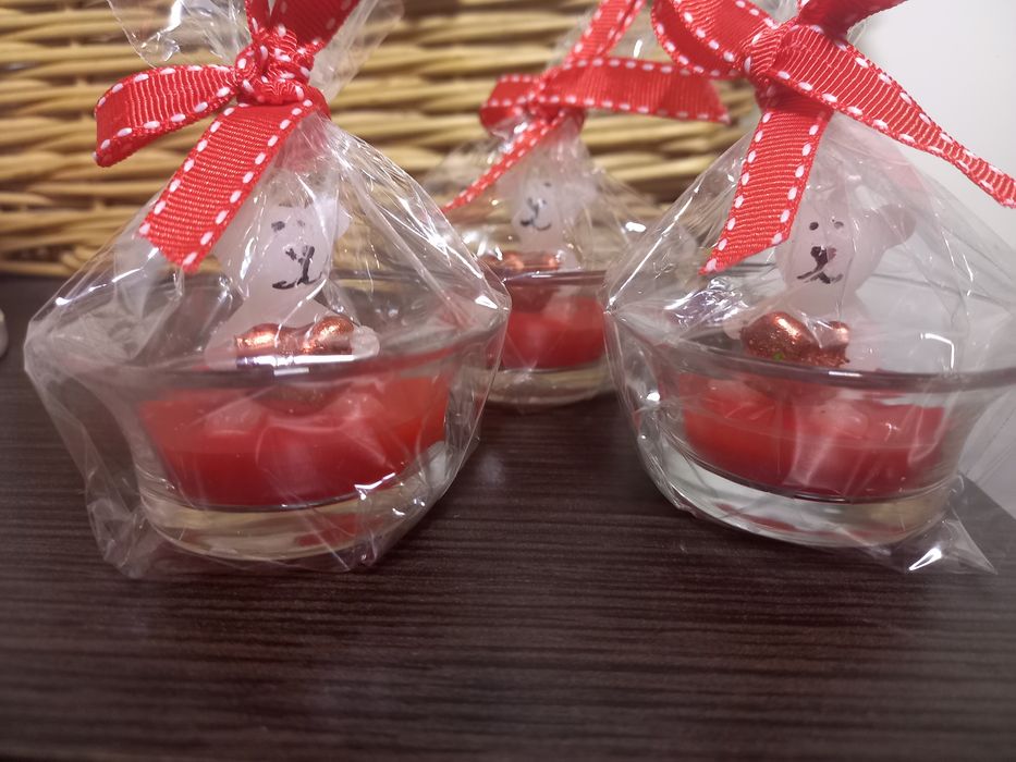 Lumânare artizanala din ceară de soia