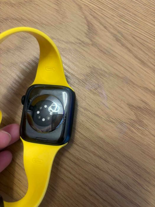 Apple Watch 8, GPS, Carcasa Midnight Aluminium 45mm, Midnight Sport