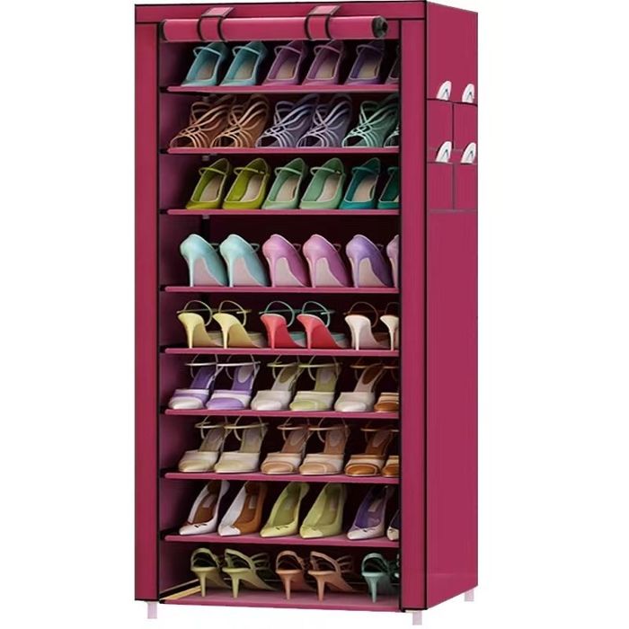 Стеллаж для обуви, 7 и 9 этажей, с защитным чехлом