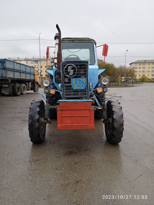 Продам МТЗ 80 + телега самосвал !