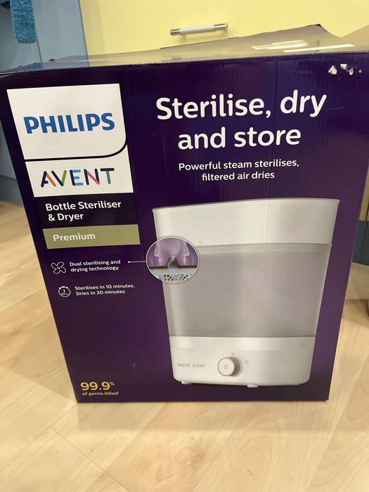 Стерилизатор Philips AVENT Premium – 3 в 1 грижа за бебето!