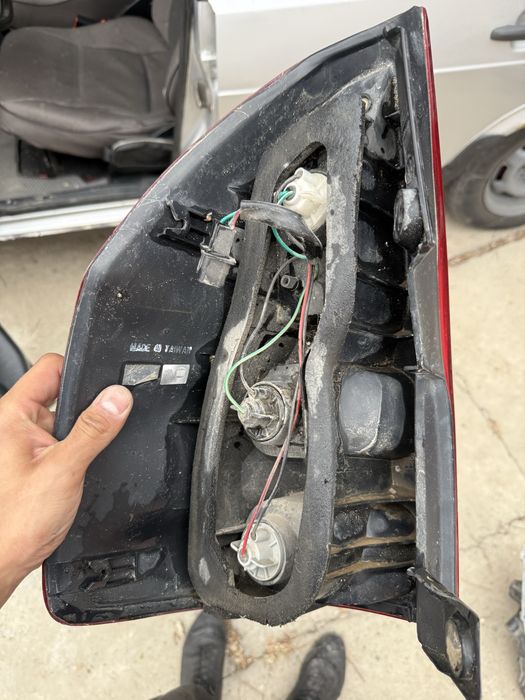 От prado габариты задние