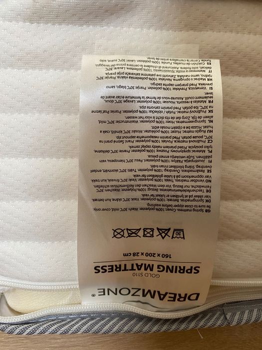 Dreamzone матрак 160/200