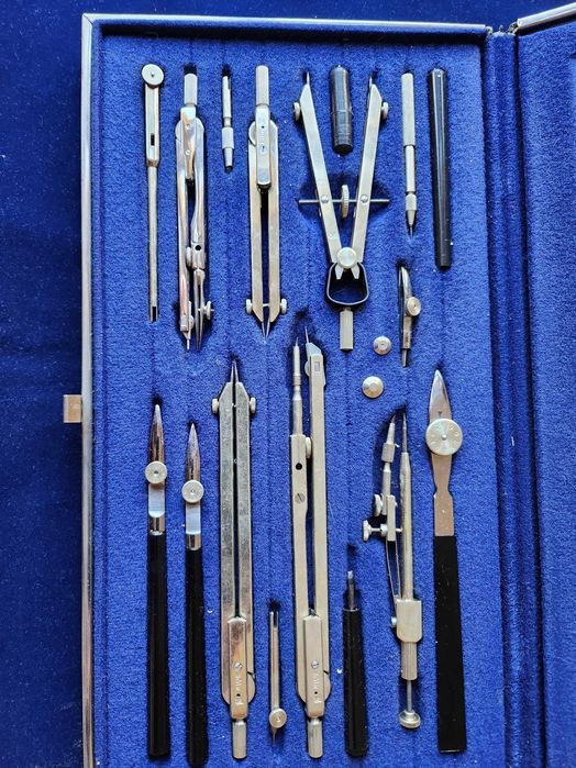 рапидографи Rotring Isograph и Centropen, пергели Orig.Richter de Luxe