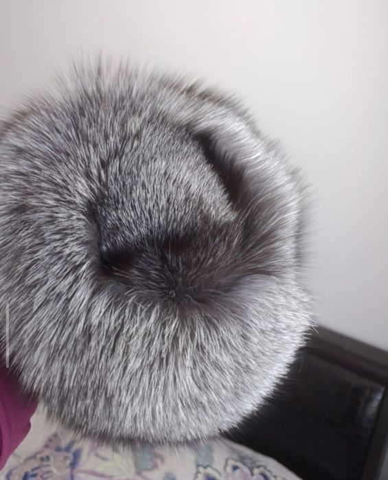 Шапка из чернобурки