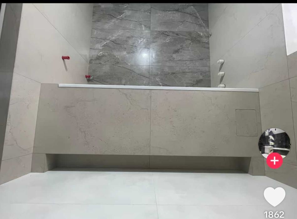 Ремонт санузлов в Астане "под ключ"