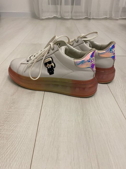 Сникърси Като Нови Karl  Lagerfeld- ест.кожа, 40 номер, стават и за 39