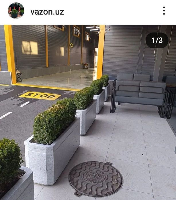 Горшки для ландшафта. Кашпо. Вазоны