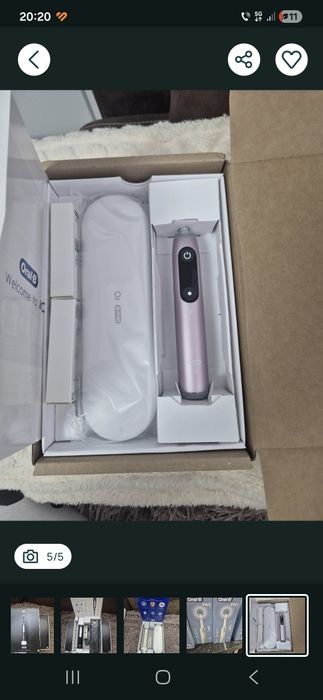Periuța electrica Oral B iQ seria 5