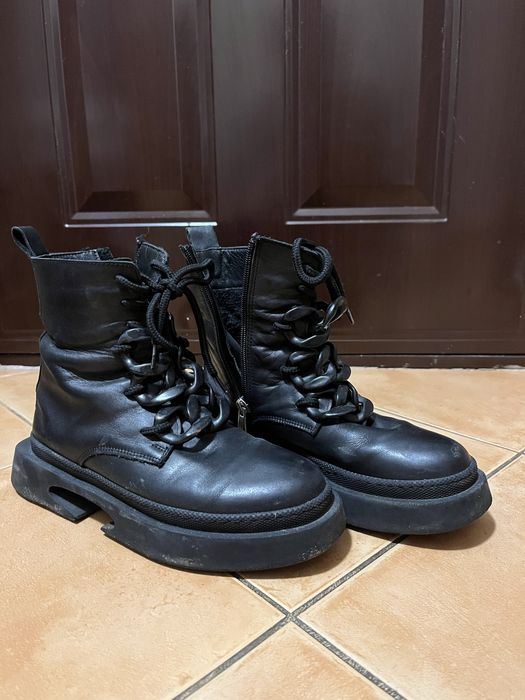 Ghete piele Bwnvenutti marimea 38