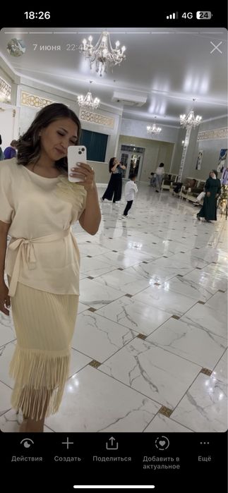 Продам двойку с юбкой