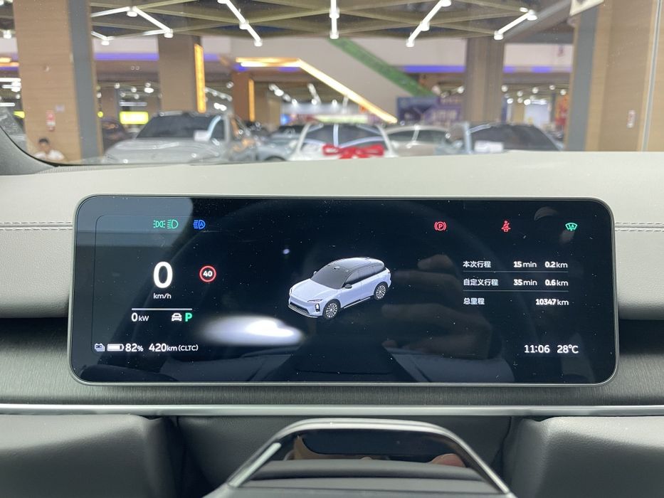 Nio ES6 2025, 75 kWh электричка