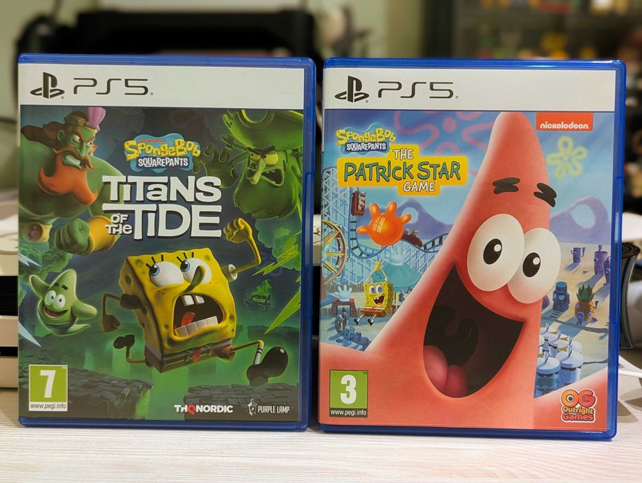 SpongeBob SquarePants: Titans of the Tide + The Patrick Star Game за Ps5