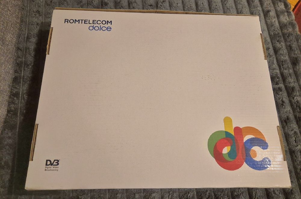 Receptor Satelit Romtelecom Dolce DVB – Nou în cutia originală, complet