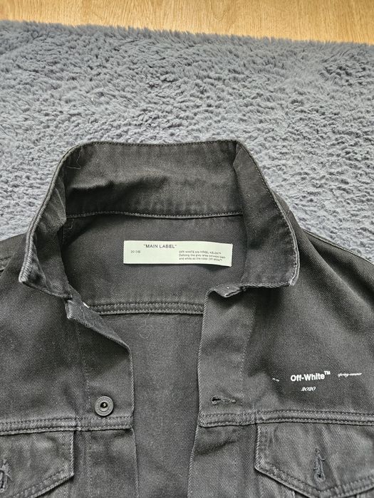 Geaca de blugi originala Off-withe