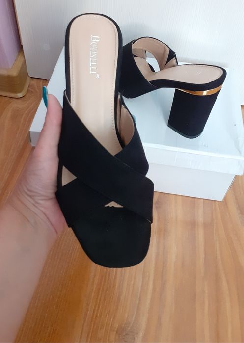 Saboți damă catifea ,mărimea 39