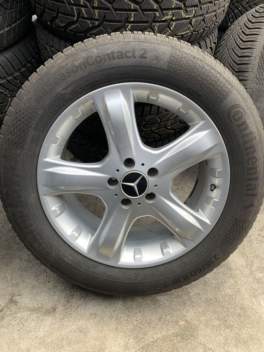 Jante aliaj 5x112 R18 cu anvelope iarna 235/60R18