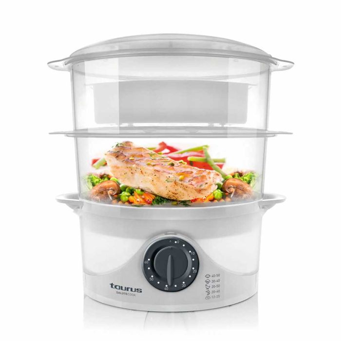 Уред за готвене на пара Taurus Salutecook 800W, 6 л