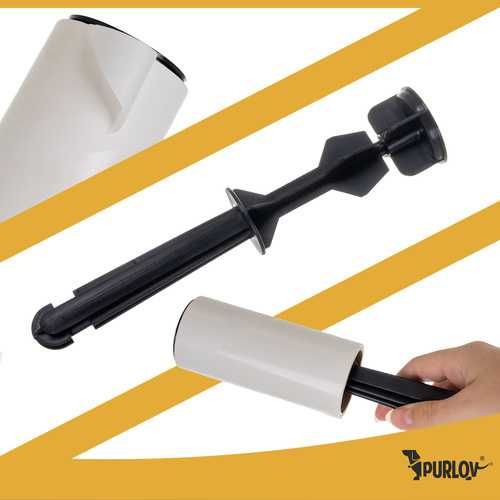 Set 15 role scame Purlov cu mâner inclus, 40 foi/rolă, haine/păr