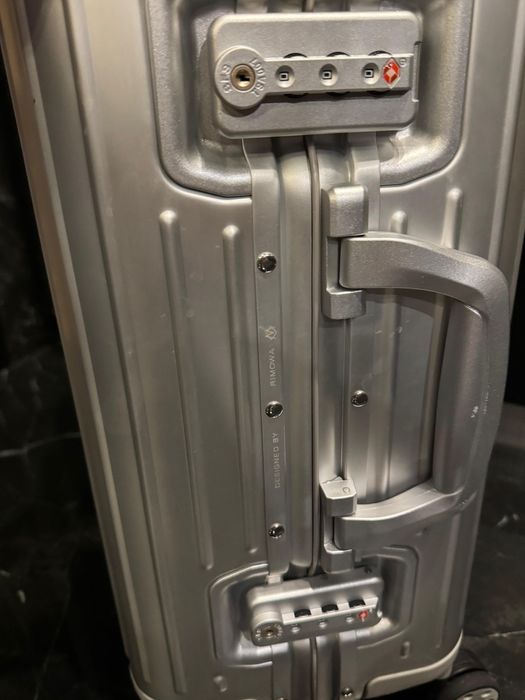 Troler bagaj Rimowa Cabin Silver + Trunk Negru