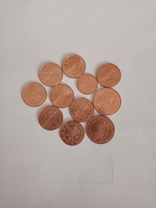 Монеты 1 и 2 цента